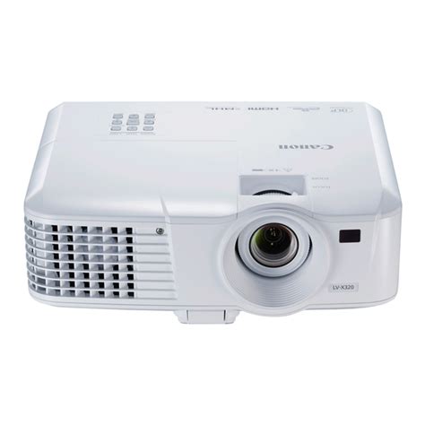 canon projector wx320 manual